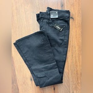 Express Mid Rise Flare Jeans